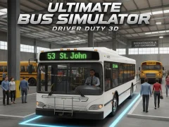 Peli Ultimate Bus Simulator Driver Duty 3D verkossa