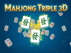 Peli Mahjong Triple 3D Tile Match verkossa