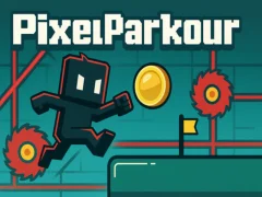 Peli Pixel Parkour verkossa