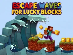 Peli Escape Waves for Lucky Blocks verkossa