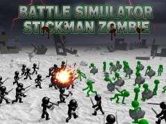 Peli Battle Simulator Stickman Zombie verkossa