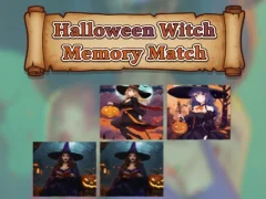 Peli Halloween Witch Memory Match verkossa Peli Halloween Witch Memory Match verkossa
