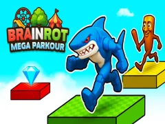 Peli Brainrot Mega Parkour verkossa