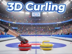 Peli 3D Curling verkossa