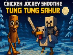 Peli Kana-jockey ammunta tung tung sahur verkossa