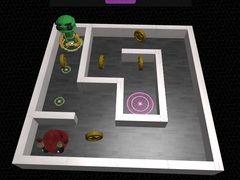 Peli 3D Labyrintti ja Robotti verkossa