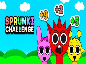 Peli Sprunki Challenge verkossa
