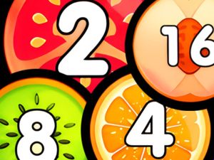 Peli Yhdistä pallot ampuja 2048 Connect Fruits verkossa