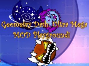 Peli Geometrian viiva: Ultra Mega Mod-soittokenttä! verkossa