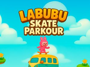 Peli Labubu skate parkour verkossa