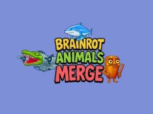 Peli Brainrot-eläimet sulautuvat verkossa