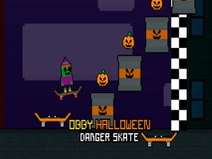Peli Obby Halloween Danct Skate verkossa