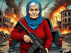 Peli Isoäiti konekiväärillä: Apocalypsis verkossa
