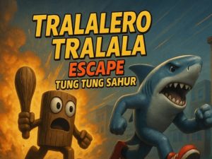 Peli Tralalero tralala paeta tung tung sahur verkossa