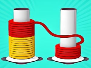 Peli Köysivärinen lajittelu 3D verkossa