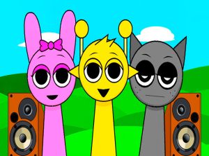 Peli Sprunki Monster Music Beats verkossa