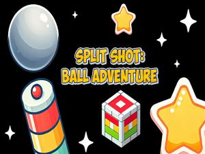 Peli Split Shot: Ball Adventure verkossa