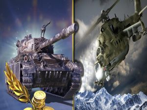 Peli Sodan strategia. Säiliöt ja helikopterit verkossa