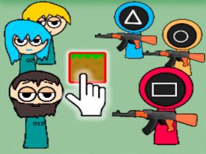 Peli Sandbox Squid-peli Luo haaste verkossa
