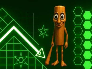 Peli Tung tung sahur geometriaviivassa verkossa