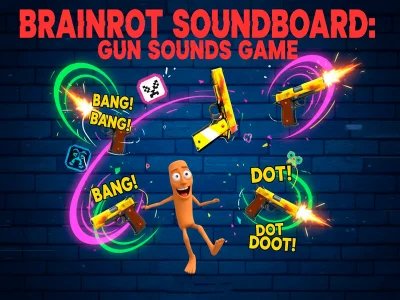 Peli Brainrot Soundboard: Gun Sounds Game verkossa