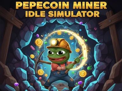 Peli Pepecoin Miner Idle Simulator verkossa
