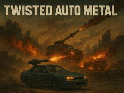 Peli Kierretty autometalli verkossa