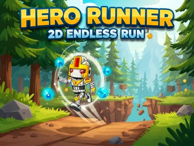 Peli Hero Runner 2D Endless Run verkossa