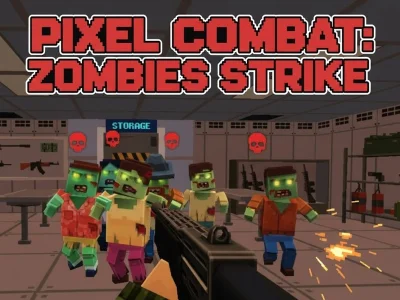 Peli Pixel Combat: Zombies Strike verkossa