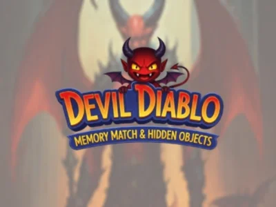 Peli Devil Diablo Memory Match ja piilotetut esineet verkossa