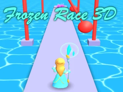 Peli Frozen Race 3D verkossa