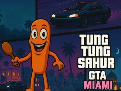 Peli Tung Tung Sahur GTA Miami verkossa