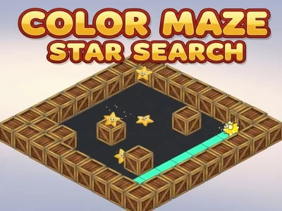Peli Color Maze Star Search verkossa
