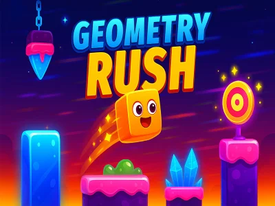 Peli Geometry Rush verkossa