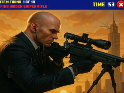 Peli Herra Sniper piilotettu kivääri verkossa