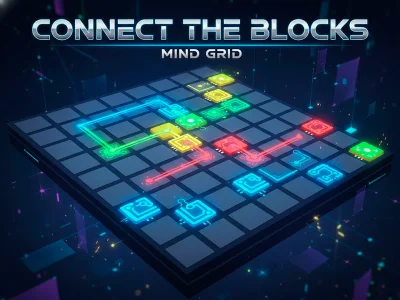 Peli Yhdistä The Blocks Mind Grid verkossa