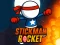 Peli Stickman-raketti verkossa