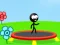 Peli Trampoliini Stickman verkossa