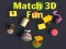 Peli Match 3D Hauskaa verkossa