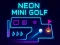 Peli Neon minigolf verkossa
