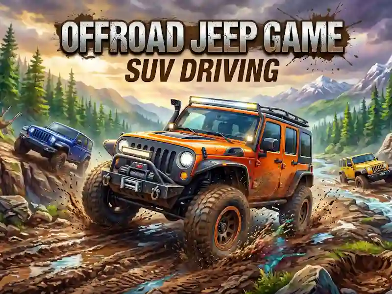 Peli Offroad Jeep Game SUV Driving verkossa