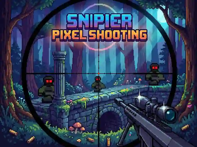 Peli Sniper Pixel Shooting verkossa