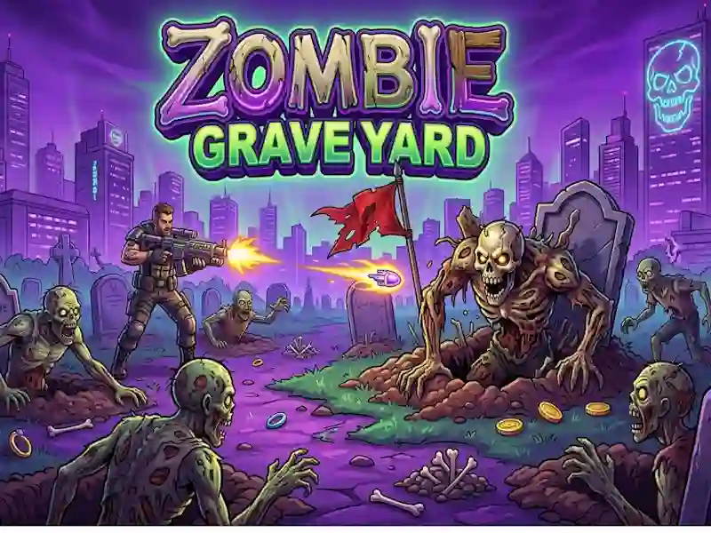 Peli Zombie Grave Yard verkossa