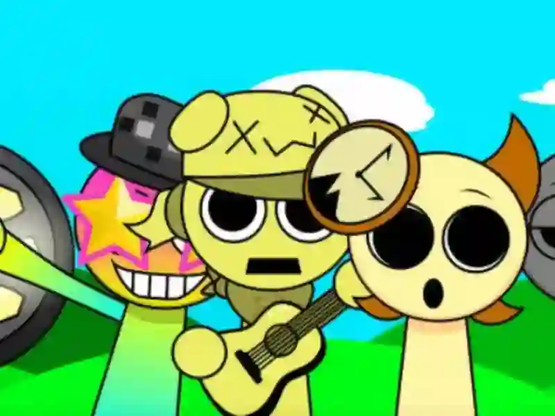 Peli Sprunki kaikki bonus verkossa