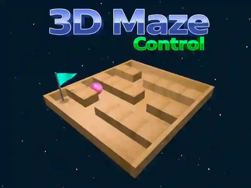 Peli 3D Maze Control verkossa