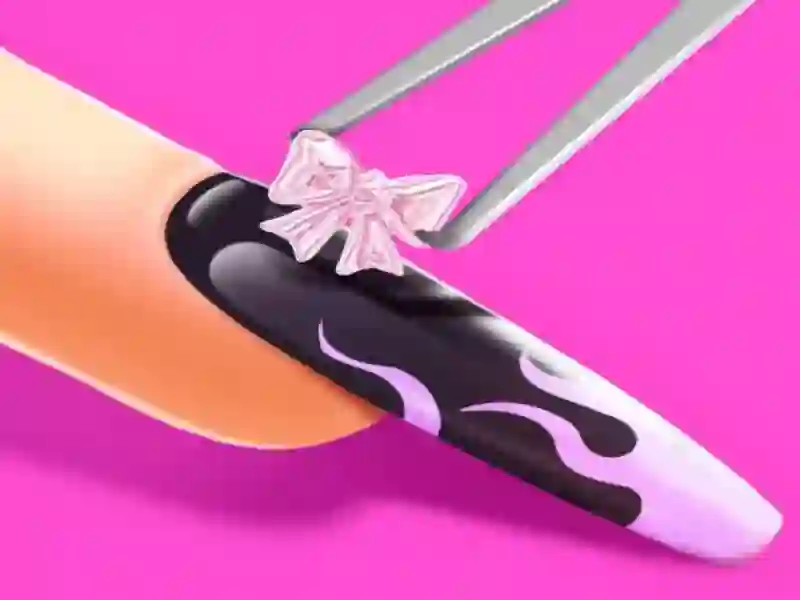 Peli 3D-akryylikynsi: kynsitaidepeli verkossa