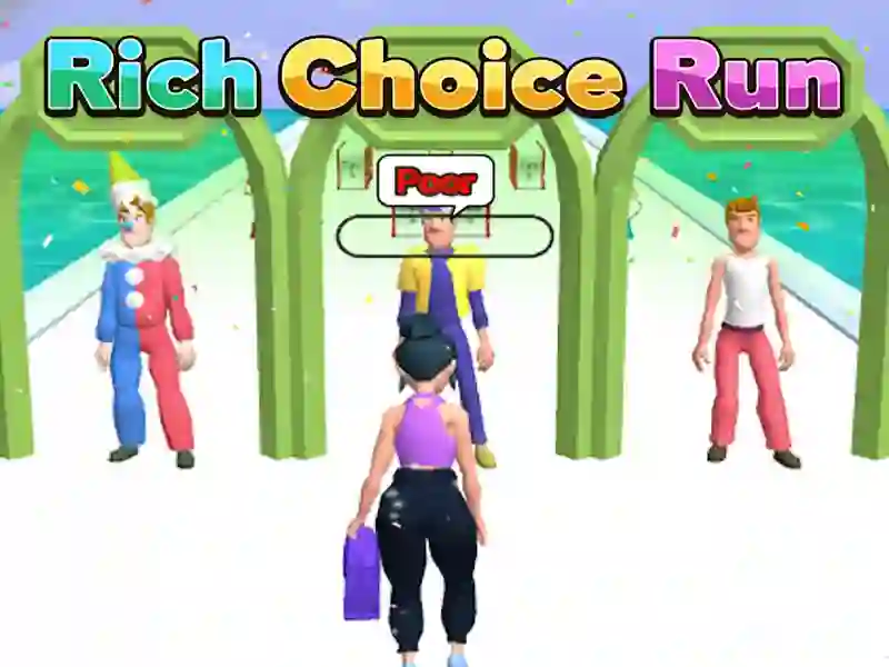Peli Rich Choice Run verkossa
