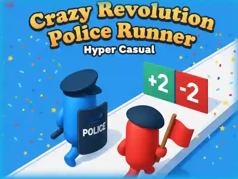 Peli Crazy Revolution Police Runner: Hyper Casual verkossa
