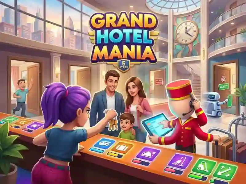 Peli Grand Hotel Mania verkossa