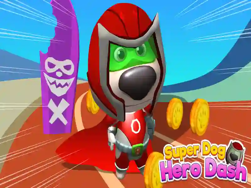 Peli Super Dog Hero Dash verkossa